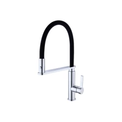 Nero Rit Pull Out Spray Sink Mixer Chrome