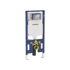 Fienza Koko Tornado Flush Wall Hung Toilet Suite Matte Black, Geberit In-Wall Cistern -Bathroom Shop 111 698 00 1