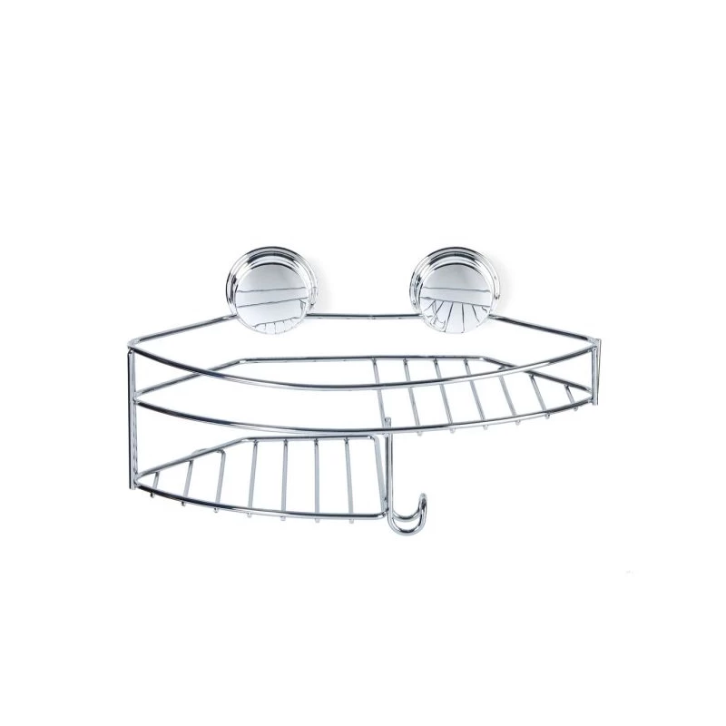 Better Living Kroma Stick N Lock Combo Shower Basket Chrome 3 Better Living Kroma Stick N Lock Combo Shower Basket Chrome