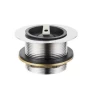 Mildon Bath Waste With Rubber Plug Chrome