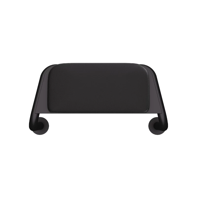 Fienza Care Back Rest With Cushion Plate – Matte Black 4 Fienza Care Back Rest With Cushion Plate – Matte Black - Image 2