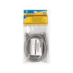 Fix-A-Tap Washing Machine & Dishwasher Inlet Hose Stainless Steel 1.5m