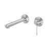 Phoenix Vivid Slimline SS 316 Wall Basin / Bath Mixer Set 180mm -Bathroom Shop 316 7810 51