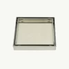Radiant Square Tile Insert Floor Grate 150x150mm + 38mm Outlet -Bathroom Shop 316 RGS 150 74