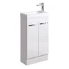 Fienza Denzel 450 Ensuite Vanity On Kickboard