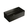 Fienza Benson Single Butler Sink Large Matte Black -Bathroom Shop 68708 Flat