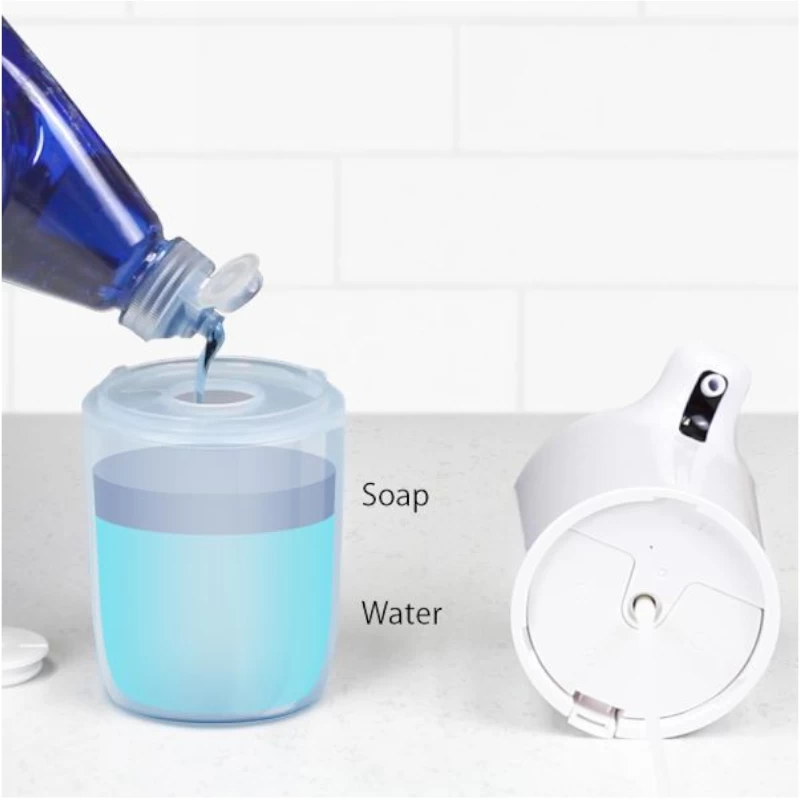 Better Living Foama Touchless Foaming Soap Dispenser Graphite 6 Better Living Foama Touchless Foaming Soap Dispenser Graphite - Image 4