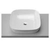 Timberline Addison Basin Semi-Inset Gloss White 1 Timberline Addison Basin Semi-Inset Gloss White -Bathroom Shop ADD BS 400 WG S 1