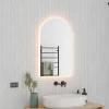 Thermogroup Arch Shape Premium Backlit LED Mirror -Bathroom Shop AS500W