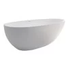 Fienza Bahama Matte White Stone Bath 1685mm -Bathroom Shop BAHAMA Matte White Stone Bath 600x600 1