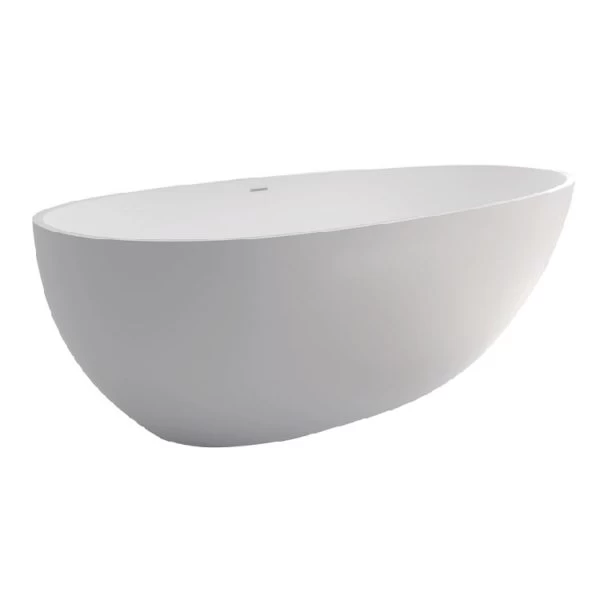 Fienza Bahama Matte White Stone Bath 1685mm 3 Fienza Bahama Matte White Stone Bath 1685mm