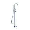 BUK Rund Floorstanding Bath Mixer With Hand Shower -Bathroom Shop BKM216F