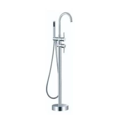 BUK Rund Floorstanding Bath Mixer With Hand Shower