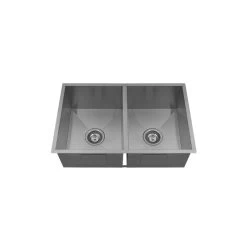 BUK Quad Lux Under/Overmount Double Bowl Sink