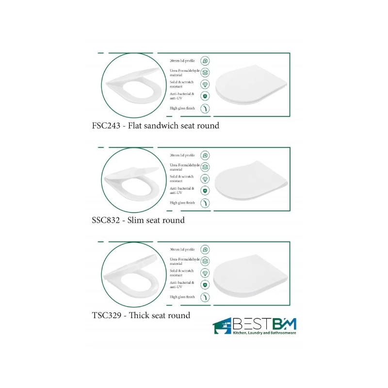 Best BM Toulouse Tornado Flush Toilet Suite 6 Best BM Toulouse Tornado Flush Toilet Suite - Image 4