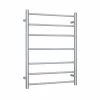 Thermogroup Ladder Heated Towel Rail 12V Round W600 X H800mm -Bathroom Shop Brushed Stainless Steel SRB4412 600x600 1