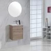 Aulic Revit Ensuite Wall Hung Vanity With Ceramic Top -Bathroom Shop CAWH20 465