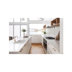 Turner Hastings Cuisine 85 X 46 Double Inset / Undermount Fine Fireclay Sink With Overflow 8 Turner Hastings Cuisine 85 X 46 Double Inset / Undermount Fine Fireclay Sink With Overflow -Bathroom Shop CUD85FS OF Lifestyle 2