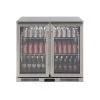 Euro Appliances 208L Double Door Stainless Steel Beverage Cooler