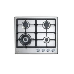 Euro Appliances 60cm Stainless Steel Gas Cooktop