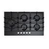 Euro Appliances ECT900GBK2 90cm Gas On Glass Cooktop -Bathroom Shop ECT900GBK 600x601 1