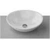 Timberline Elite Above Counter Basin Matte White 2 Timberline Elite Above Counter Basin Matte White -Bathroom Shop ELI BS 415 WM U