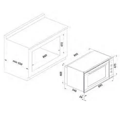 Euro Appliances EO900MX2 90cm Multifunction Electric Oven -Bathroom Shop EO900MX2 Spec