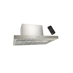 Euro Appliances 120cm Chrome Alfresco Canopy Rangehood