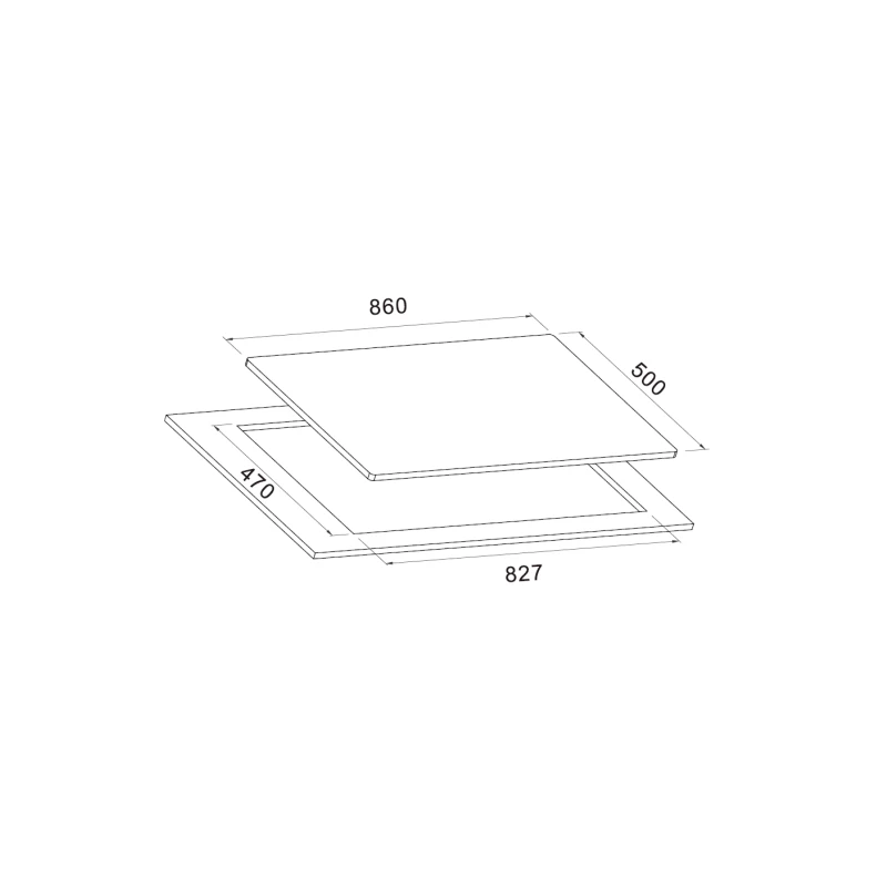 Euro Appliances ECT900GX3 90cm Gas Cooktop 4 Euro Appliances ECT900GX3 90cm Gas Cooktop - Image 2