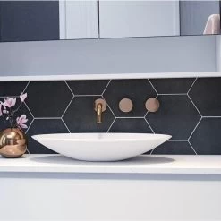 Timberline Feather Above Counter Basin Matte White