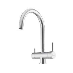 Oliveri Essentials Round Goose Neck 3 Way Filter Tap