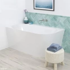 Fienza Chloe Corner Bath Right Hand 7 Fienza Chloe Corner Bath Right Hand -Bathroom Shop Fienza Chloe Corner Bath Right Hand FR75 1400R 2 600x600 1