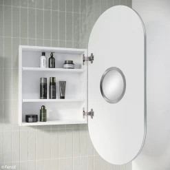 Fienza Pill Mirror Cabinet 450 X 900mm -Bathroom Shop Fienza Pill Mirror Cabinet 450 x 900mm PSH450PILL Lifestyle