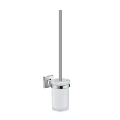 Johnson Suisse Cube Wall Toilet Brush With Holder