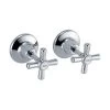 Fienza Houston Wall Top Assemblies – Chrome Finish -Bathroom Shop HOUSTON Wall Top Assemblies 600x600 1