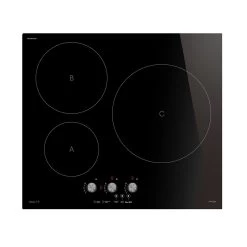 InAlto ICI603K.1 60cm Induction Cooktop 3 Zone