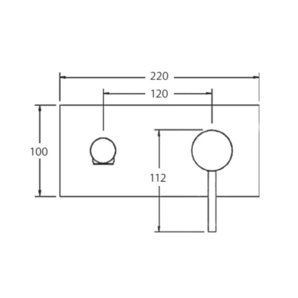 Fienza Isabella Wall Mixer With Spout 4 Fienza Isabella Wall Mixer With Spout - Image 2
