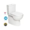 Johnson Suisse Toledo Xtra Rimless Back To Wall Toilet Suite -Bathroom Shop JTTT401