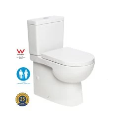Johnson Suisse Toledo Xtra Rimless Back To Wall Toilet Suite