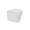Johnson Suisse Venezia Wall Hung Rimless Pan With Seat Toilet Suite 1 Johnson Suisse Venezia Wall Hung Rimless Pan With Seat Toilet Suite -Bathroom Shop JTTV711.315