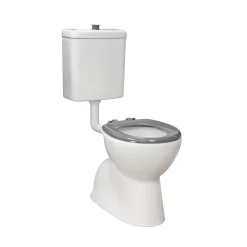 Fienza Stella Care Grey Adjustable Link Toilet Suite