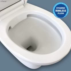 Fienza Stella Rimless Close Coupled Toilet Suite -Bathroom Shop K009 3