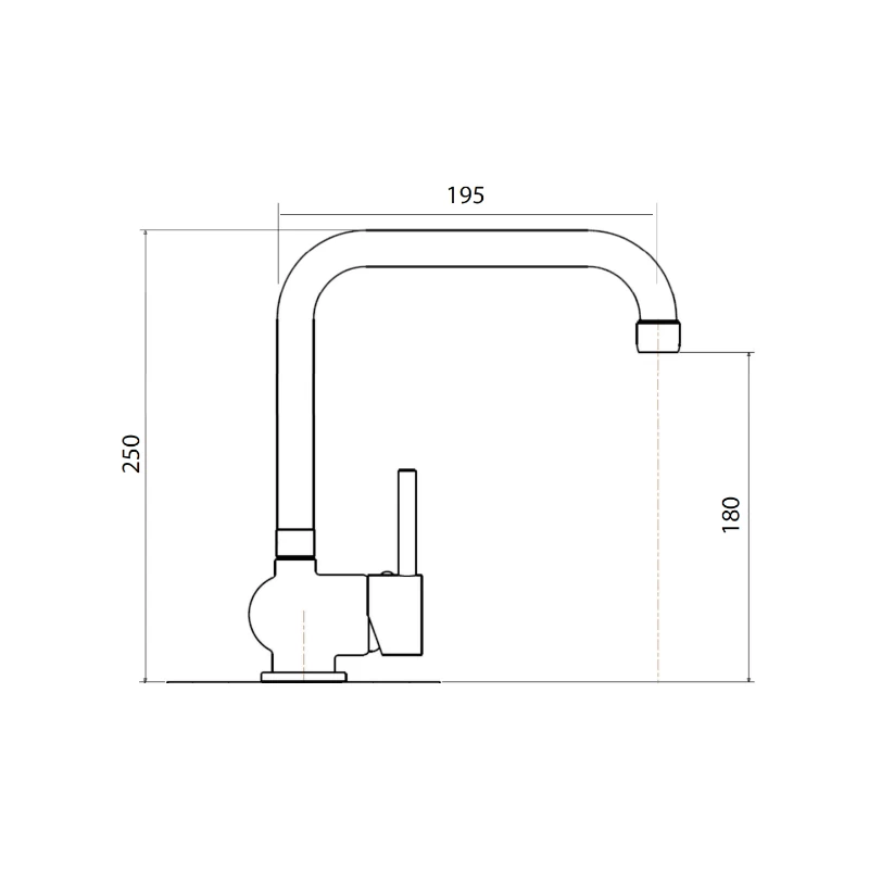 Gareth Ashton Squareneck Sink Mixer 4 Gareth Ashton Squareneck Sink Mixer - Image 2