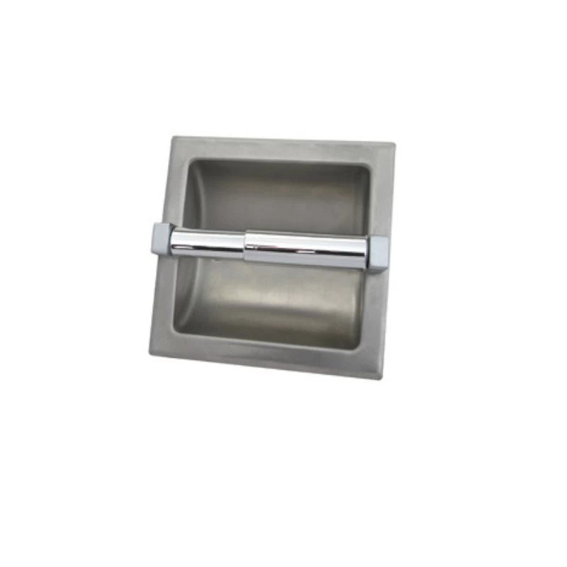 Metlam Recessed Single Toilet Roll Holder 3 Metlam Recessed Single Toilet Roll Holder