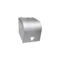 Metlam Paper Towel Roll Dispenser Lockable In Satin Stainless Steel