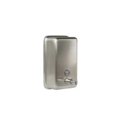 Metlam Vertical Soap Dispenser In Satin Stainless Steel