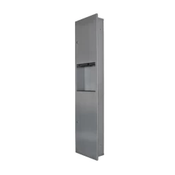 Metlam Paper Towel Dispenser & Waste Receptacle – Recessed