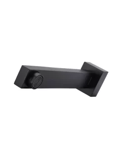 Meir Square Wall Spout 7 Meir Square Wall Spout -Bathroom Shop MS01 Matte Black Square Wall Spout Meir 3 900x