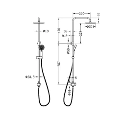 Nero Dolce Round Twin Shower Bottom Inlet -Bathroom Shop NR280705CB.jpg