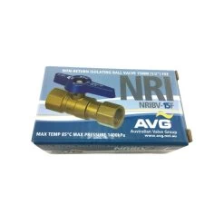 AVG Non Return And Isolating Valve NRIBV-15F